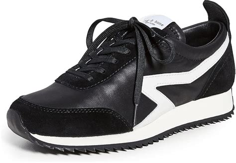 women's black retro sneakers.